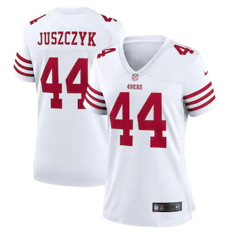 womens nike kyle juszczyk white san francisco 49ers player 